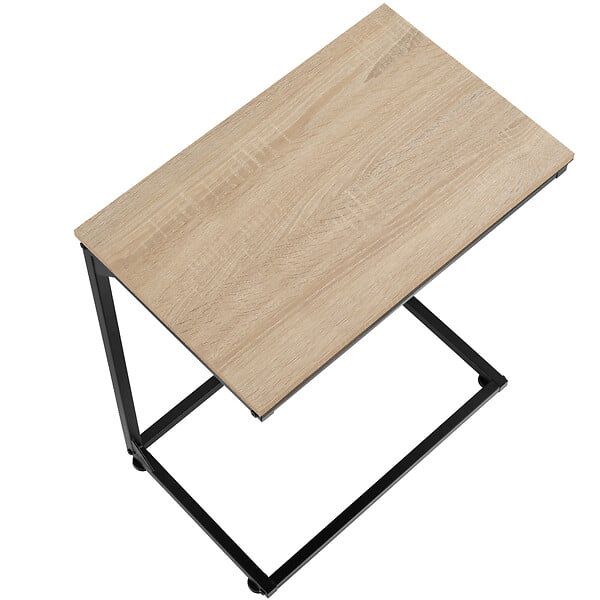 TECTAKE - Table d’appoint CARDIFF 55,5x35x67cm - large