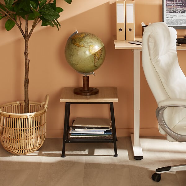 TECTAKE - Table d’appoint BEDFORD  45,5x45x47cm - large