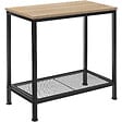 TECTAKE - Table d’appoint FILTON 60x30,5x60,5cm - vignette