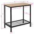 TECTAKE - Table d’appoint FILTON 60x30,5x60,5cm - vignette