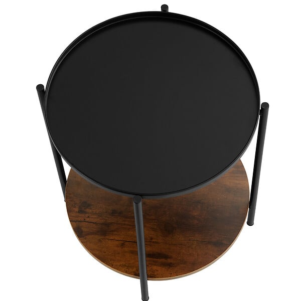 TECTAKE - Table d’appoint SUNDERLAND 45,5x54,5cm - large