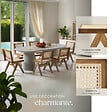 TECTAKE - Lot 4 chaises en bois avec cannage viennois design boho chêne clair - vignette