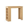 HABITAT ET JARDIN - Table de bar en bois "Swallow" 117 x 54 x 101,8 cm - Chêne saphir - vignette