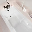 ALLIBERT - Baignoire rectangulaire 180x80x54cm avec zone de douche - Acrylique et ABS Blanc brillant - vignette