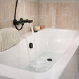 ALLIBERT - Baignoire asymétrique gauche 160x85x54 cm - 100% acrylique blanc brillant - vignette