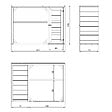 TIMBELA - Abri à bûches extérieur - 75 x 217 x H159 cm - Abri à outils et bûches - 1,09 m² + 0.53 m² - TIMBELA M981 - TERRA BROWN - vignette