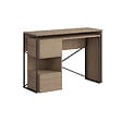 HABITAT ET JARDIN - Bureau modulable en bois "Badau" - 110 x 102 x 77 cm - Marron - vignette