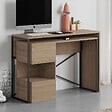 HABITAT ET JARDIN - Bureau modulable en bois "Badau" - 110 x 102 x 77 cm - Marron - vignette