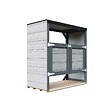 TIMBELA - Abri de jardin pour poubelles 2x240L TIMBELA M980A-TUNDRA CAVERN - vignette