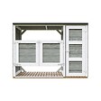 TIMBELA - Abri de jardin pour poubelles 2x240L TIMBELA M981A-TUNDRA GREY - vignette