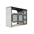 TIMBELA - Abri de jardin pour poubelles 2x240L TIMBELA M981A-TUNDRA CAVERN - vignette