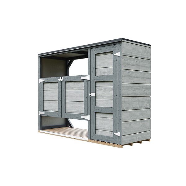 TIMBELA - Abri de jardin pour poubelles 2x240L TIMBELA M981A-TUNDRA CAVERN - large