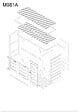 TIMBELA - Abri de jardin pour poubelles 2x240L TIMBELA M981A-TUNDRA CAVERN - vignette