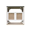 TIMBELA - Abri de jardin pour poubelles 2x240L TIMBELA M980A-TERRA BROWN - vignette
