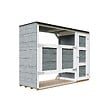TIMBELA - Abri de jardin pour poubelles 2x240L TIMBELA M981A-CAVERN STEEL - vignette