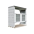 TIMBELA - Abri de jardin pour poubelles 2x240L TIMBELA M980A-TUNDRA GREY - vignette