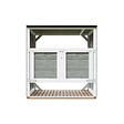 TIMBELA - Abri de jardin pour poubelles 2x240L TIMBELA M980A-TUNDRA GREY - vignette