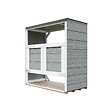 TIMBELA - Abri de jardin pour poubelles 2x240L TIMBELA M980A-TUNDRA GREY - vignette