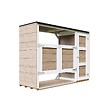 TIMBELA - Abri de jardin pour poubelles 2x240L TIMBELA M981A-TERRA BROWN - vignette