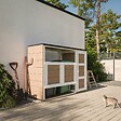 TIMBELA - Abri de jardin pour poubelles 2x240L TIMBELA M981A-TERRA BROWN - vignette