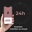 AENO - AENO Bouilloire connectée compacte EK7S 2200W 1,7L avec contrôle WiFi, maintien au chaud et sécurité intégrée - vignette