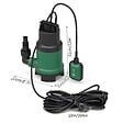 VOUNOT - Pompe evacuation pour eaux chargees 14000L/h profondeur 7m - vignette