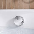 ALLIBERT - Vidage de Baignoire 50 mm Finition Chrome avec Trop-plein - vignette