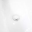 ALLIBERT - Vidage de Baignoire 50 mm Finition Blanc Brillant avec Trop-plein - vignette