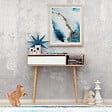 HABITAT ET JARDIN - Console en bois "Oseyo" - 100 x 30 x 94 cm - Marron - vignette