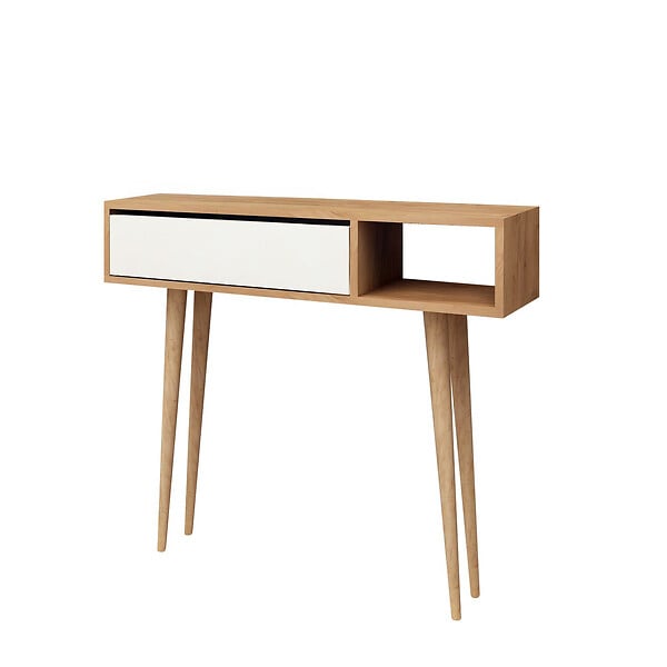 HABITAT ET JARDIN - Console en bois "Oseyo" - 100 x 30 x 94 cm - Marron - large