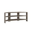 HABITAT ET JARDIN - Meuble TV en bois "Thales" 114 x 36 x 45 cm - Moka clair - vignette