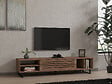 HABITAT ET JARDIN - Meuble TV en bois "Safir" 160 x 40 x 35 cm - Pin atlantique - vignette