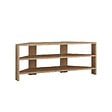 HABITAT ET JARDIN - Meuble TV d'angle en bois "Thales" - 114 x 36 x 45 cm - Beige - vignette