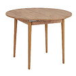 HABITAT ET JARDIN - Table à manger extensible en bois "Viona" 100 x 100 x 75 cm - Pin atlantique - vignette