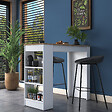 HABITAT ET JARDIN - Table de repas en bois "Juan" - 120 x 50 x 100 cm - Marron - vignette