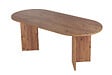 HABITAT ET JARDIN - Table à manger en bois "Sabella" 200 x 90 x 75 cm - Pin atlantique - vignette
