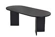 HABITAT ET JARDIN - Table à manger en bois "Sabella" 200 x 90 x 75 cm - Bois Noir - vignette