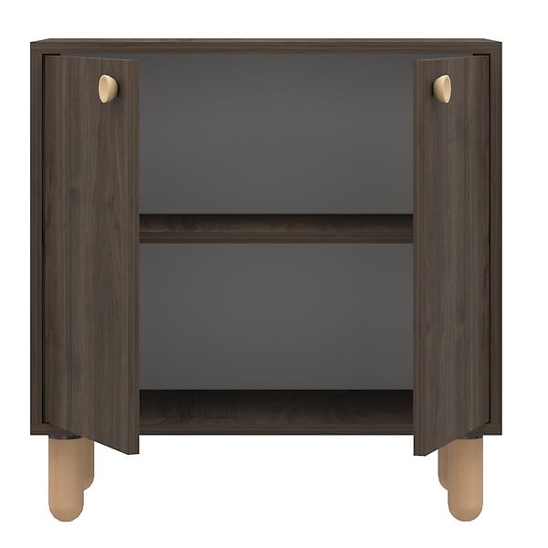 HABITAT ET JARDIN - Buffet en bois "Lina" - 72 x 36 x 73 cm - Marron - large