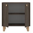 HABITAT ET JARDIN - Buffet en bois "Lina" - 72 x 36 x 73 cm - Marron - vignette