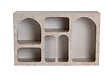 HABITAT ET JARDIN - Buffet en bois "Liva" - 120 x 37 x 74 cm - Travertin - vignette