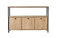 HABITAT ET JARDIN - Buffet en bois "Solace" - 120 x 30 x 77 cm - Beige - vignette