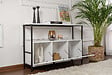 HABITAT ET JARDIN - Buffet en bois "Solace" - 120 x 30 x 77 cm - Blanc - vignette