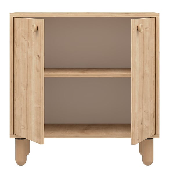 HABITAT ET JARDIN - Buffet en bois "Lina" - 72 x 36 x 73 cm - Beige - large