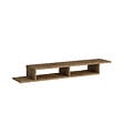 HABITAT ET JARDIN - Meuble TV en bois "Muson" - 120 x 29 x 18 cm - Pin Atlantique - vignette
