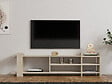 HABITAT ET JARDIN - Meuble TV en bois "Zeyna" - 156 x 29 x 40 cm - Travertin - vignette