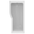 IDEAL STANDARD - Ideal Standard baignoire pour bain douche 150x80 asymétrique Connect Air gauche blanc - vignette