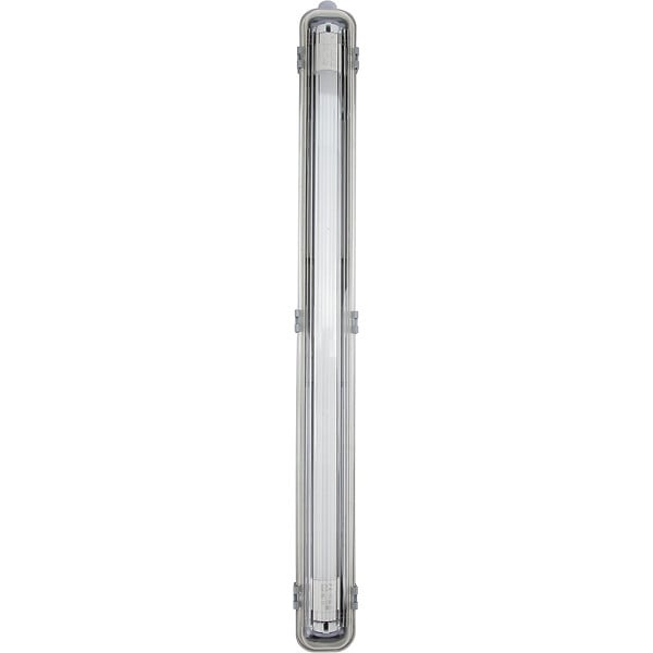 ZENITECH - Lot de 2 réglettes LED IP65 étanches 18W 4000K - Blanc - Zenitech - large
