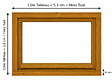 GD MENUISERIES - Chassis Abattant En Bois H60 x L80 cm Côte Tableau - vignette