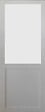 GD MENUISERIES - Porte Coulissante Athena Blanc H204 x L83 cm - vignette