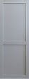 GD MENUISERIES - Porte Coulissante Athena 2 Panneaux Gris Clair H204 x L83 cm - vignette